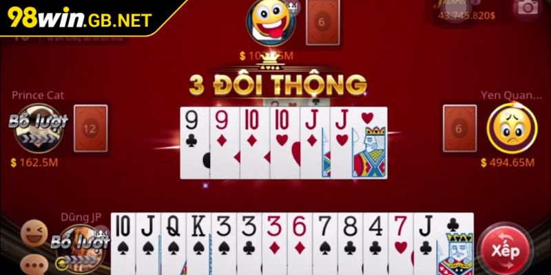 Tiến Lên Miền Nam 98WIN – Siêu Phẩm Game Bài Lôi Cuốn Nhất 3 Bí kíp chinh phục trò bài Tiến Lên Miền Nam dễ dàng