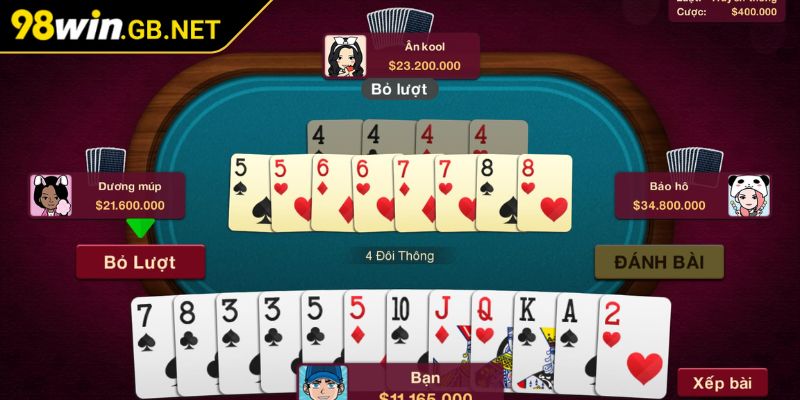 Tiến Lên Miền Nam 98WIN – Siêu Phẩm Game Bài Lôi Cuốn Nhất 2 Thuật ngữ cần hiểu rõ khi chơi Tiến Lên Miền Nam
