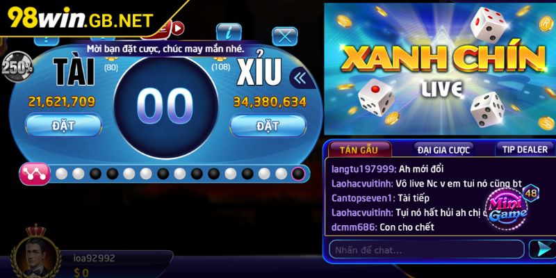 Xanh Chín 98WIN - Trò Bài Tỷ Lệ Thưởng Cao Quy Luật Đơn Giản 2 Quy tắc chơi tỷ lệ thưởng hấp dẫn của trò Xanh Chín